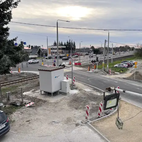 Przebudowa ul. Warszawskiej w Rzeszowie [listopad 2023] - fot 1